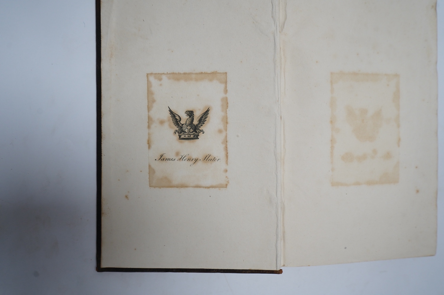 Bindings - Burke, Edmund - The Works, 12 vols, 8vo, calf, London, 1813-15; Watson, Robert - The History of the Reign of Philip the Second, King of Spain, 3 vols, 6th edition, 8vo, diced calf, London, 1803; [Castera, Jean